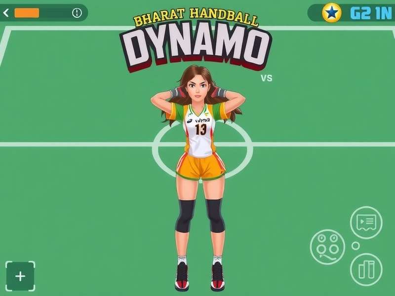 Bharat Handball Dynamo Game Screenshot